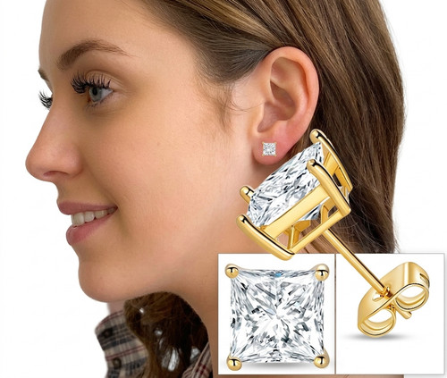 Men women diamond - men, stud