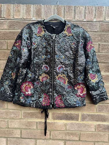 Zara trf outerwear embroidered - trf,