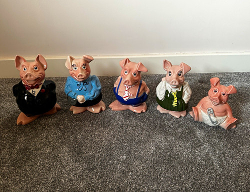 Natwest pigs set - set, 5