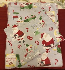 Pottery Barn Kids Christmas Twin Duvet Cover 173cm x 218cm + Oxford Pillowcase