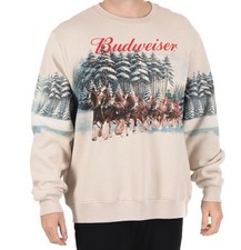 Budweiser Holiday Crew Fleece
