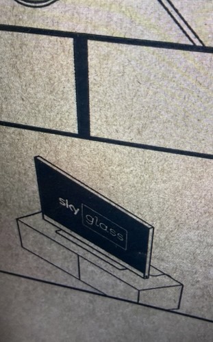 Sky glass heavy - 65”, duty
