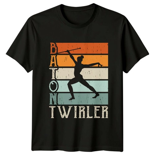 Baton twirler womens shirt - baton,