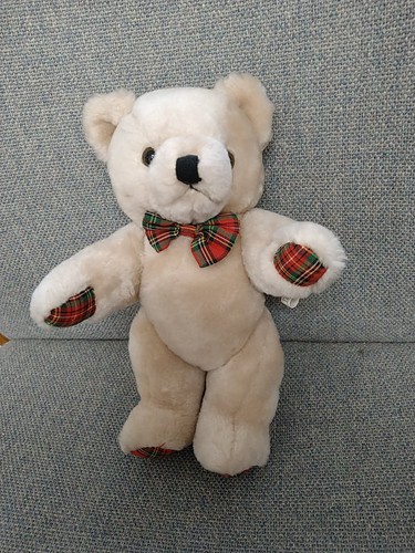 Vintage jointed teddy bear - teddy,
