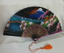Vintage Japanese Silk Hand Fan