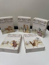 BEATRIX POTTER PETER RABBIT 5 X BOXED SETS 20 BOOKS