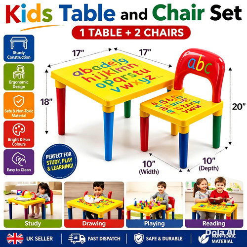 Kids abc chairs - chairs, and