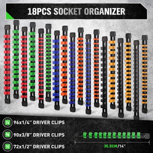 Pcs socket rail - 18,