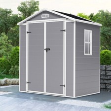 6x4 5x4 plastic sheds - 6x4.4,