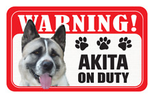Pet Dog Warning Signs - New Design - Over 80 Types - Laminated Card - 20 x 12 cm