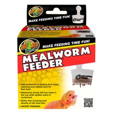 ZOO MED MEALWORM FEEDER REPTILE MEAL WORM FOOD FEEDING BEARDED DRAGON GARDEN