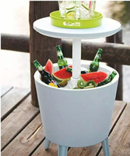 Keter Cool Bar Multi-Purpose Outdoor Furniture - White