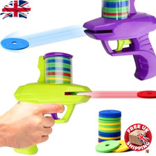 "Zip Shot Foam Disc Launcher – Random Colour Saucer Shooter (UK)"