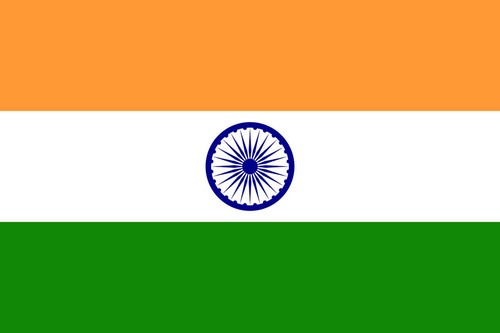 Indian flag iron on - flag,