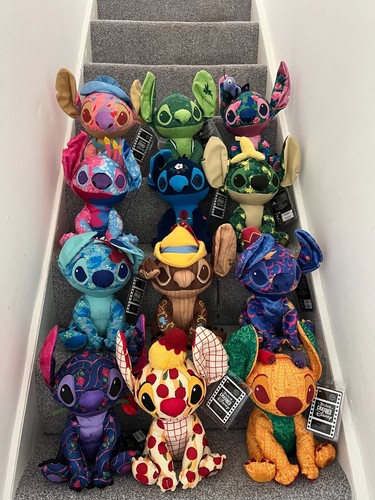 Stitch crashes disney plush - crashes,