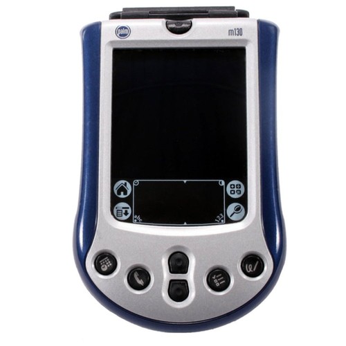 Palm m130 handheld pda pilot - palm,
