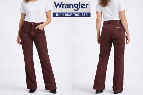 Wrangler high rise trouser - high,