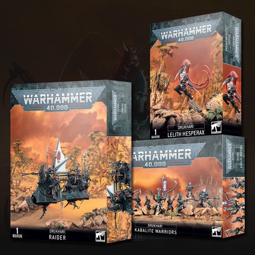 Warhammer 40k drukhari brand - 40k,