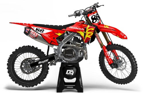 Honda motocross graphics - honda,