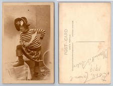 Borth Carnival, Wales - Man Dressed as Pirate (Named?) - RP Publ. in Borth