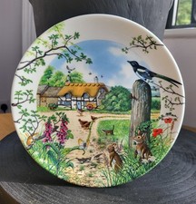 Wedgwood The Farm Cottage Plate 1988 Limited Edition