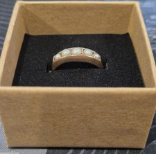 Antique 9ct Gold Pearl Boat