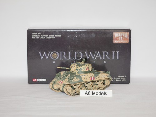 Corgi wwii allies m4a3 - allies, sherman