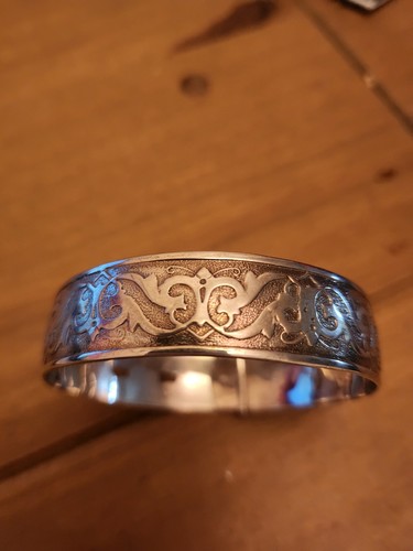 Vintage silver buckle - silver,