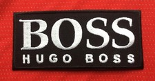 BOSS F1  SPORTS CAR MOTOR RACING GRAND PRIX BADGE IRON SEW ON PATCH