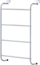 4 Tier Hanging Over Door Towel Rail Rack Wall Mounted Tidy Bathroom Kitchen