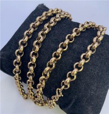 9ct yellow belcher gold chain