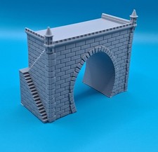 Gauge tunnel entrance with - gauge,