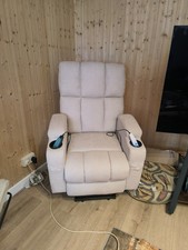 Leather Massage Recliner Sofa Electric Heated Armchair Lounge Couch