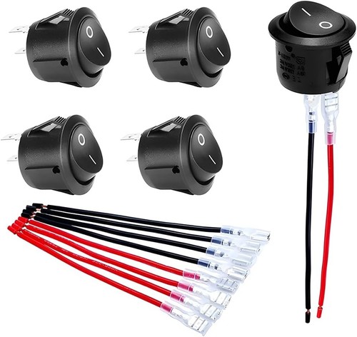 Pack round red - 5-pack, rocker