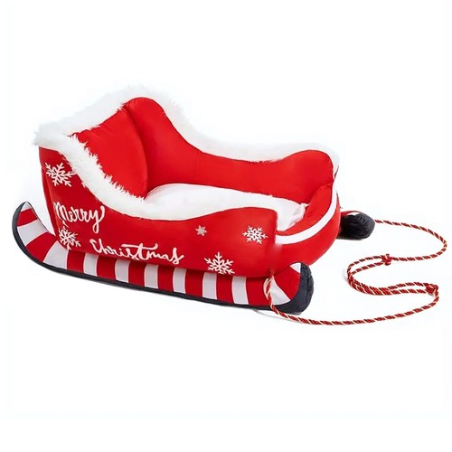 Red lxmas sled - red,