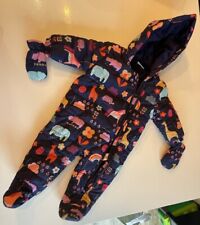 Next Baby Pram Suit 6-9 Months Blue