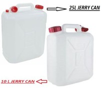 10/20/25 L Food Grade Plastic Water Container With Pouring Spout Carry Handle
