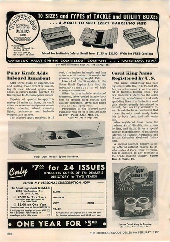 1957 advert polar - polar, craft