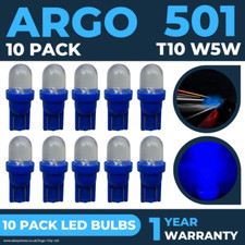 T10 501 Led Blue W5w Car Side