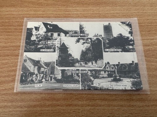 Postcard churchill somerset - churchill,