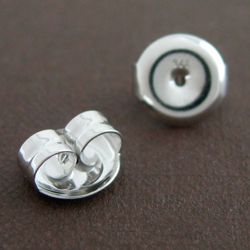 Genuine 9ct solid - white, gold