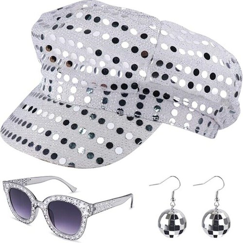 70s sequin hat vintage - hat, &