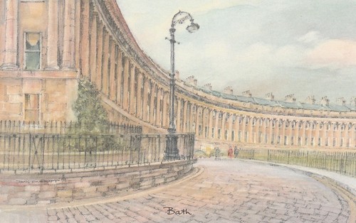 Bath royal crescent - bath,