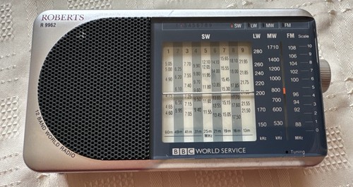 Roberts r9962 portable world - roberts,
