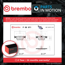 Brake pads set rear p06071 - pads,