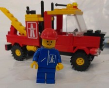 LEGO 6674 Crane/Tow Truck Building Kit 1986 Complete Set with Instructions