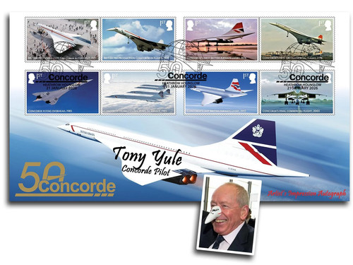 Years concorde signed - 50, |