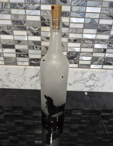 Handpainted warm white led - white,