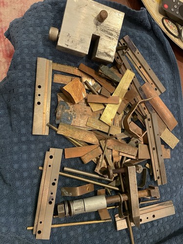 Vintage machinist lot brass - vintage,