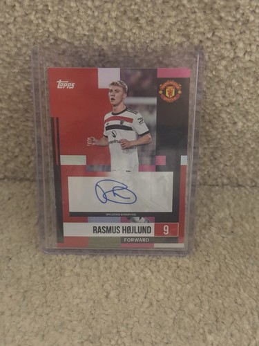 Topps 2024 rasmus - rasmus, hojlund